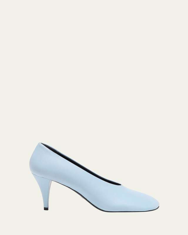 Glove Leather Stiletto Pumps